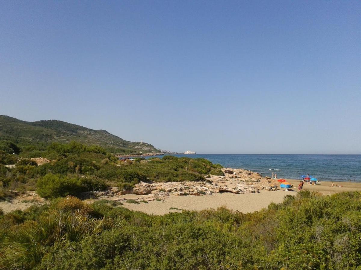 Apartamento Dos Terrazas, Vistas Al Mar. Piscina Peñíscola Eksteriør billede
