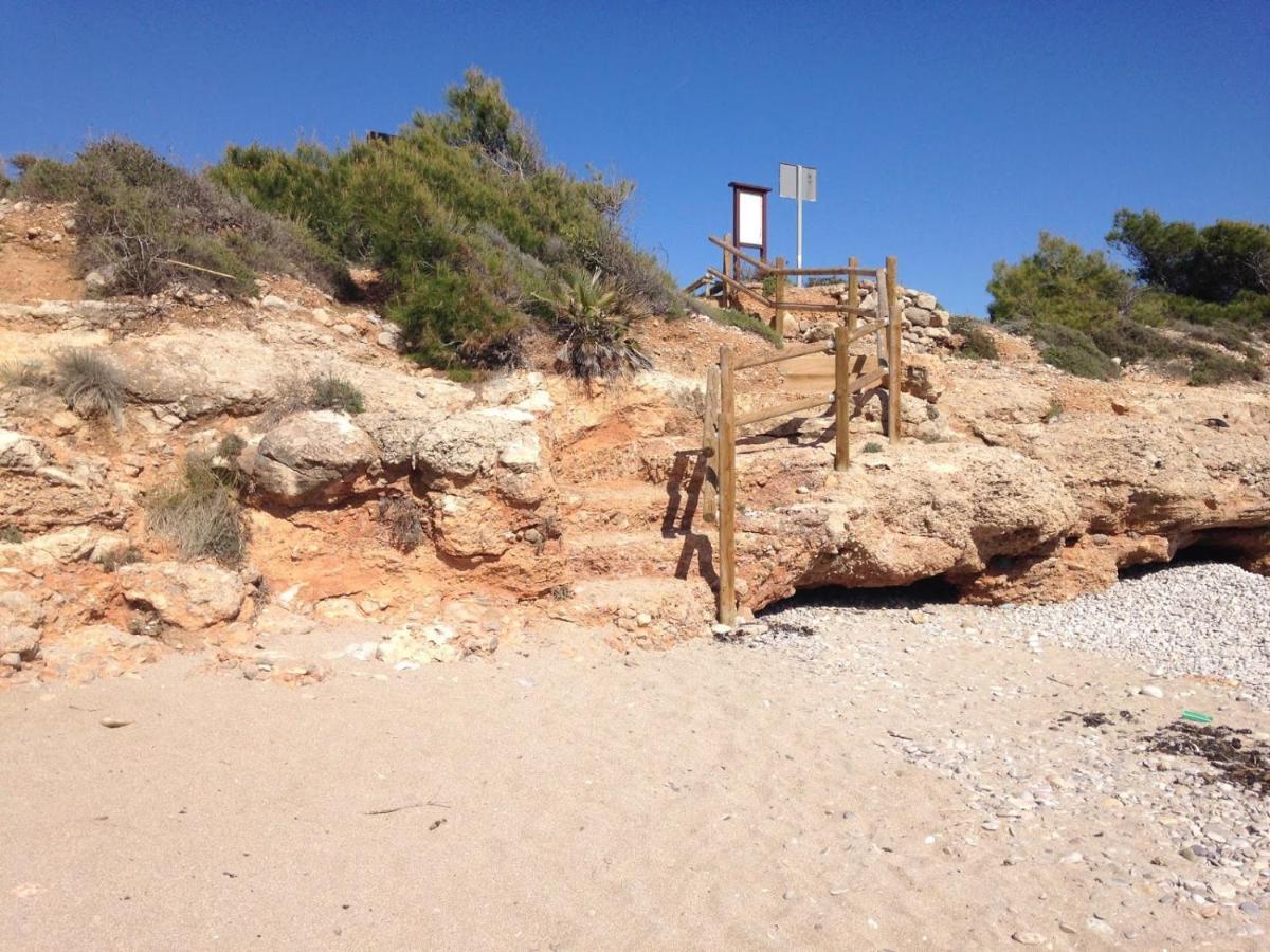 Apartamento Dos Terrazas, Vistas Al Mar. Piscina Peñíscola Eksteriør billede