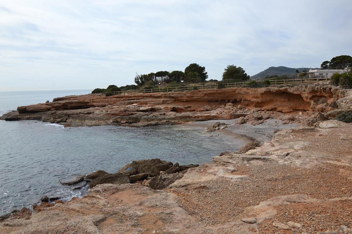 Apartamento Dos Terrazas, Vistas Al Mar. Piscina Peñíscola Eksteriør billede