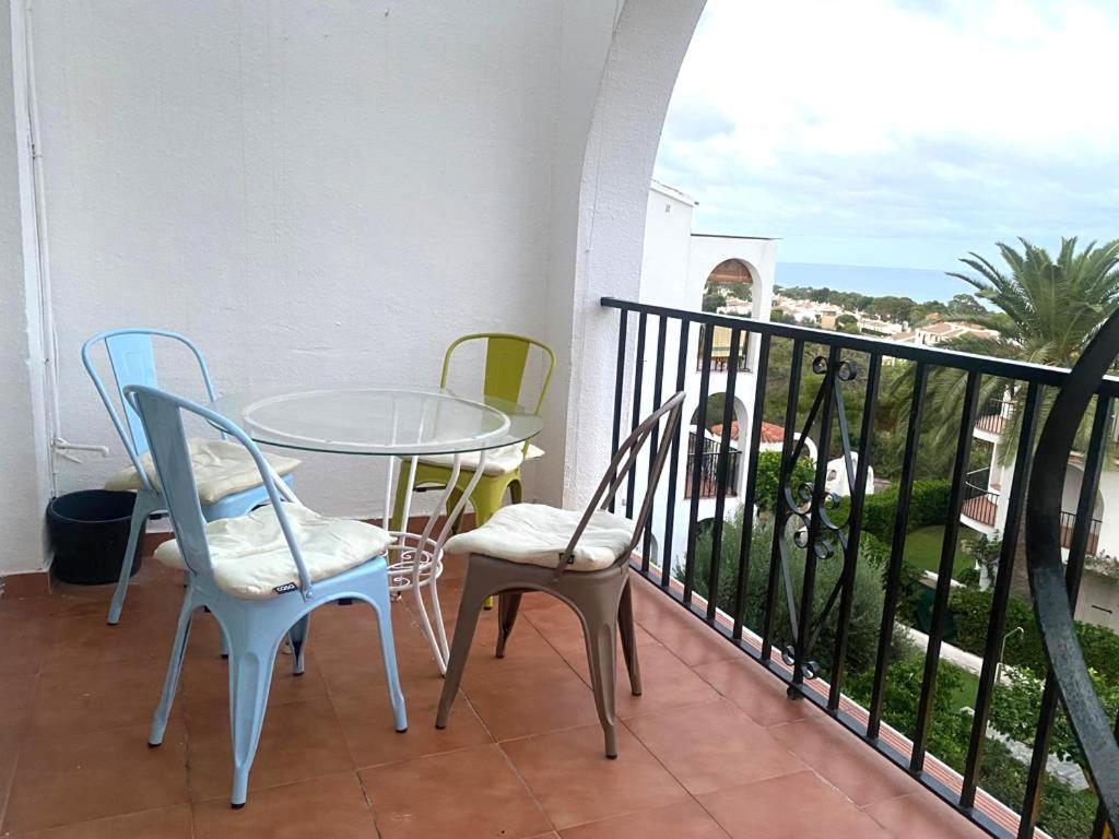 Apartamento Dos Terrazas, Vistas Al Mar. Piscina Peñíscola Eksteriør billede